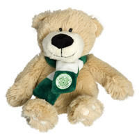 15cm Freddie Bear with scarf.