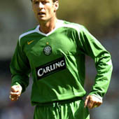 Mens Long Sleeve Away Shirt 2005/06 - with Nakamura 25 printing.