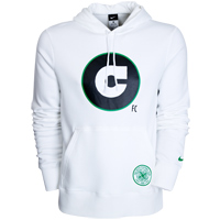 Nike 2010-11 Celtic Nike Hooded Top (White)