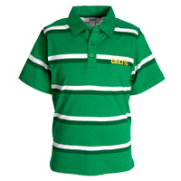 Print Polo Top - Green/White - Boys.