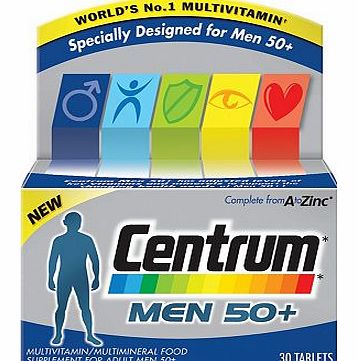 Centrum Men 50  30 tablets 10160053