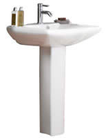 Acapulco 710mm Washbasin with Pedestal