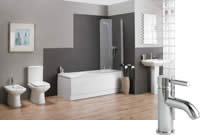 Ceramica Acapulco Bathroom Suite with Whirlpool Bath