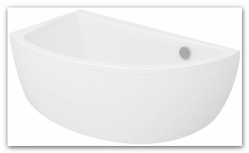 CERSANIT NANO SPACE SAVER CORNER BATH 140 X 75 (PANEL  STAND INCL) 1400 X 750 *LEFT HAND*mm HIGH QUALITY