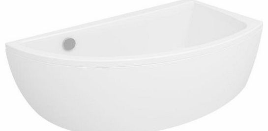 CERSANIT NANO SPACE SAVER CORNER BATH 140 X 75 (PANEL  STAND INCL) 1400 X 750 *RIGHT HAND*mm HIGH QUALITY