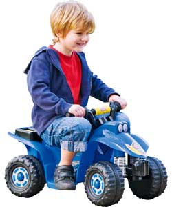 Chad Valley Childrens Blue 6V Battery Powered Super Quad