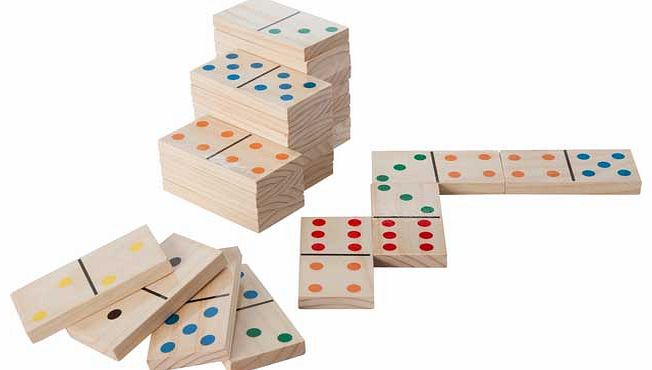 Giant Wooden Outdoor Dominoes