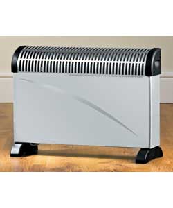 Convector Heater Silver 2kW