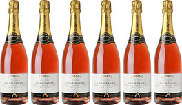 Adnams Champagne Ros&eacute; 6-bottle case