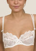 Mistinguett half cup underwired bra