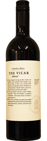 Chapel Hill The Vicar Shiraz 2008,