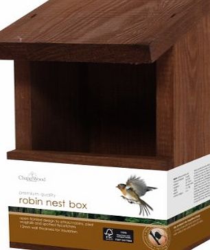 Chapelwood Wild Bird Classic Robin Nest Box