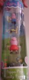 Peppa Pig Tube Includes Peppa George and 2 Bikes