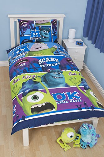 Monsters Inc University Single Rotary Duvet Cover