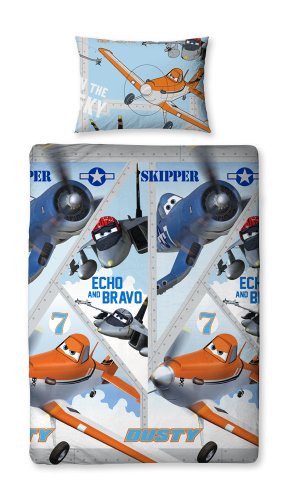 Disney Planes Dusty Single Rotary Duvet Cover Set