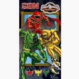 Characters 4 Kids Jetix Power Rangers Jungle Fury Birthday Card and Badge - Son