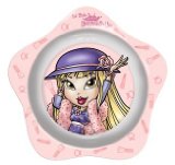 Characters 4 Kids Lil Bratz Dressing Up Fun Shaped Melamine Bowl