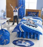 Characters 4 Kids Sportacus (LazyTown) Blue Single Duvet and Pillowcase Set