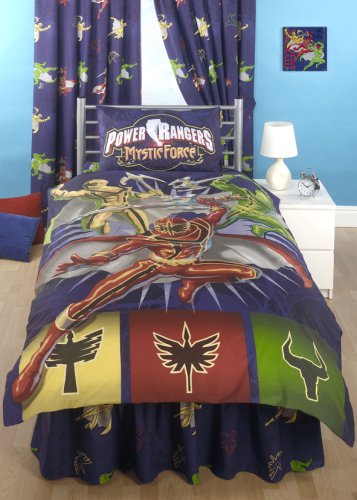 CharacterWorld Power Rangers Mystic Force Vanquish Villains Panel Single Duvet Set