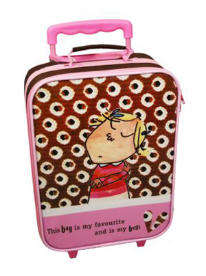 charlie and Lola Wheeled Bag