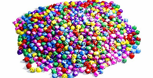 Charm Buddy 200 x 10mm x 8mm Mixed Jingle Bells Christmas Jewellery Making Findings Craft