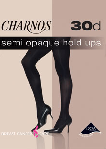 Semi opaque 30 denier hold ups