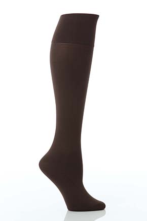 Ladies 1 Pair Charnos 60 Denier Knee Highs Black