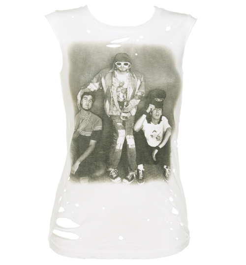 Ladies Nirvana Studio Photo Distressed Muscle