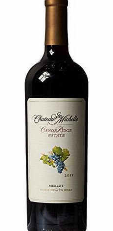 Chateau Ste Michelle Canoe Ridge Merlot, Horse Heaven Hills Wine 2011