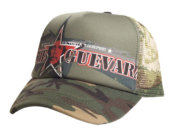 Che Guevara Camo Truckers Cap