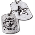 Che Guevara Star & Silhouette Dog-Tag