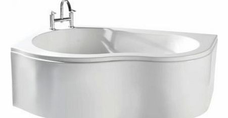 Cheapsuites 1500 x 1000 Acrylic Corner Bath Tub