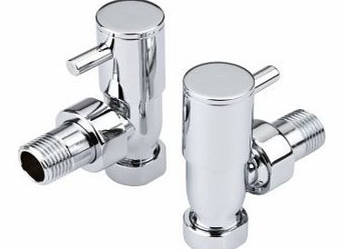 Angled Minimalist Radiator Valves