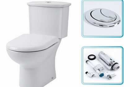 Layton White Ceramic Bathroom Toilet