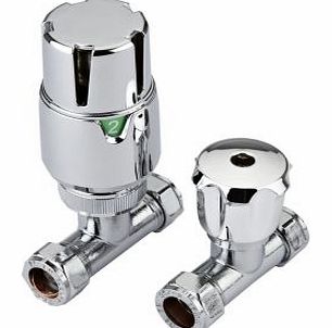 Straight Thermostatic Chrome