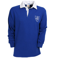 Chelsea 1955 Drill Collar Shirt - Royal - Long