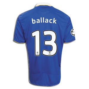 Adidas 08-09 Chelsea home (Ballack 13) CL
