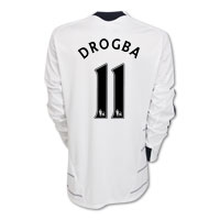 Adidas 09-10 Chelsea L/S 3rd (Drogba 11)
