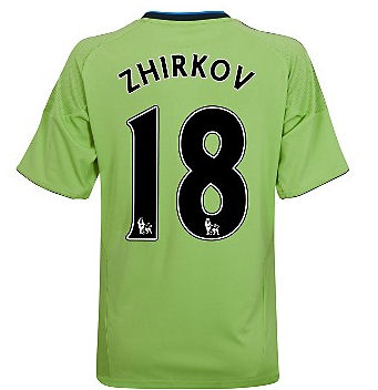 Chelsea Adidas 2010-11 Chelsea Third Shirt (Zhirkov 18)