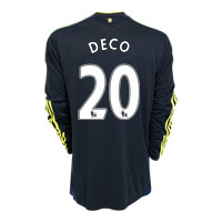 chelsea Away Shirt 2009/10 with Deco 20 printing
