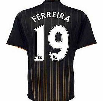 Chelsea Away Shirt Adidas 2010-11 Chelsea Away Shirt (Ferreira 19)