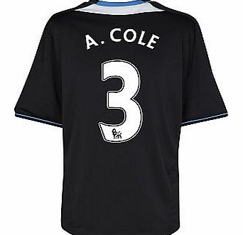 Chelsea Away Shirt Adidas 2011-12 Chelsea Away Football Shirt (A. Cole 3)