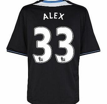 Chelsea Away Shirt Adidas 2011-12 Chelsea Away Football Shirt (Alex 33)