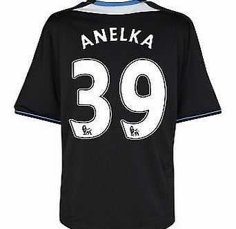 Chelsea Away Shirt Adidas 2011-12 Chelsea Away Football Shirt (Anelka 39)