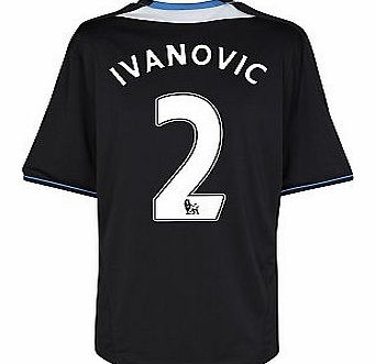 Chelsea Away Shirt Adidas 2011-12 Chelsea Away Football Shirt (Ivanovic 2)