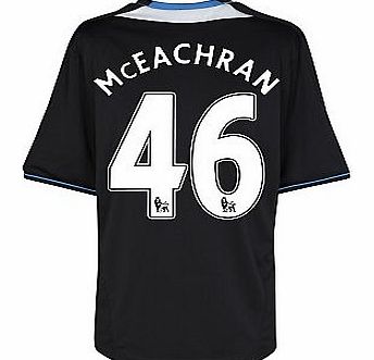 Chelsea Away Shirt Adidas 2011-12 Chelsea Away Football Shirt (McEachran 46)