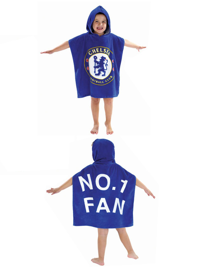 Chelsea FC Poncho Hooded Towcho Towel