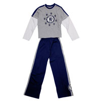 Long Pyjama - Navy/Grey - Boys.