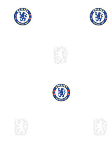 Chelsea Wallpaper and#39;White Crestand39; Design