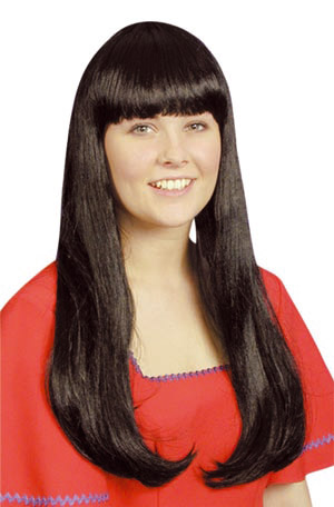 Cher wig, black